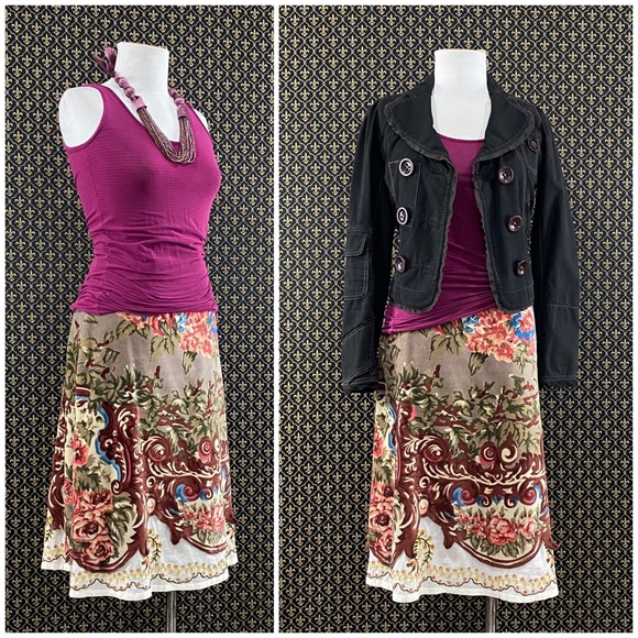 2005 Anthro “Challis Skirt” by Snak - Picture 10 of 14